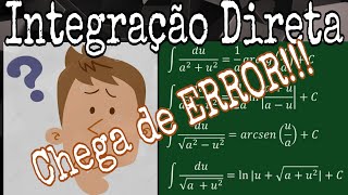 Integral imediata (=Integral de tabela) '''Acerte para Sempre'''