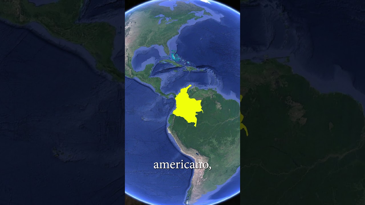 Ubicación estratégica / Curiosidades de Colombia #urckari #geografía #colombia #curiosidades