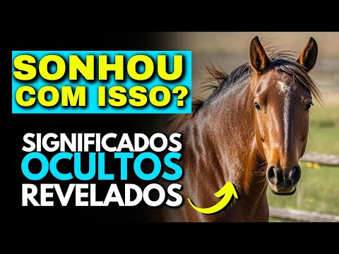 💀 SONHO COM cavalo marrom | O Que Significa Sonhar Com cavalo marrom? 🛑ATENÇÃO NESTE SONHO!