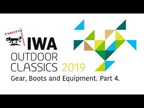 IWA OutdoorClassics 2019 by Pablitto Coldblooded, Nuremberg Germany, Gear, Boots, Equipment. Part 4.