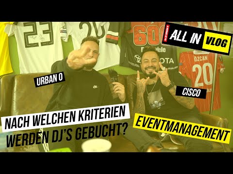 CISCO über seinen Job als Eventmanager, nach welchen Kriterien er DJ's bucht u.v.m | ALL IN #133