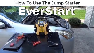 How To Use Your EverStart Power Station To Jump Start Your Vehicle