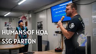 Humans of HOA: SSg Richard Parton