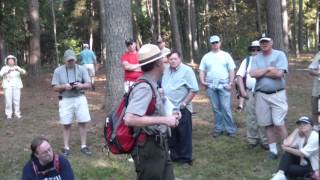 Thomas Builds a Line Tour Chickamauga 150th 9-20-13 pt 1 with Jim Ogden