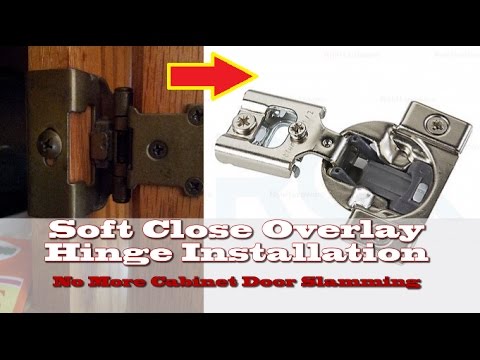 How to install concealed overlay hinges