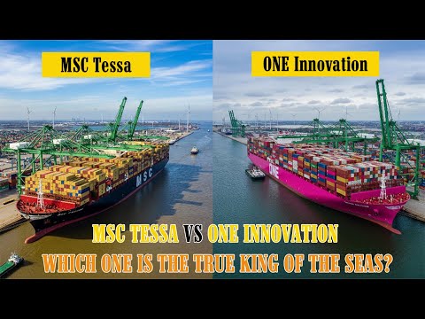 MSC Tessa vs ONE Innovation: Which One Is the True King of the Seas?