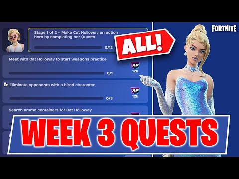 How to *EASILY* Complete All Week 3 Quests in Fortnite Chapter 7