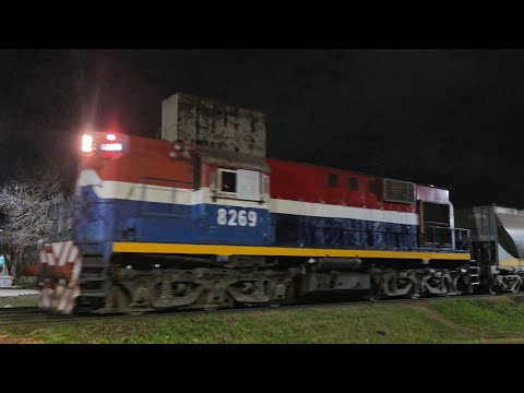 [4K] Tren de tolvas graneras con destino a General Deheza pasando por Marcos Juárez!!!!!!