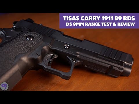 Tisas Carry 1911 B9 RDS — Double-Stack 9mm Range Test & Review