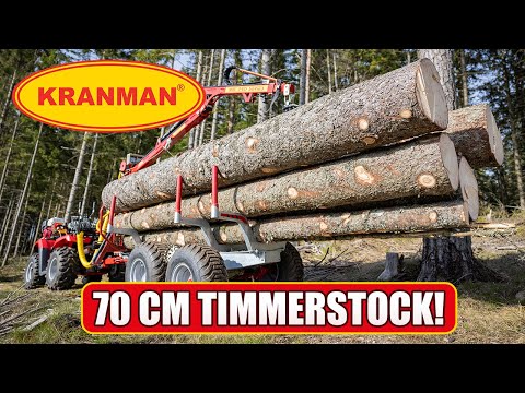 Kranman griplastarvagn T2000ex tar stor vindfälle