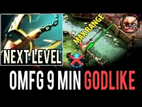 OMFG 9 Min Godlike ZipFile Pudge 99% Hook Master New Legend Dendi in Dota 2