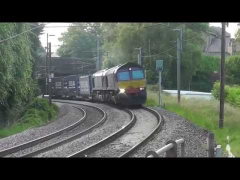 66305/66429 4m48 Mossend - Daventry, Tesco Train, Sun. 28th June 2015