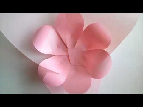 how to make paper flowers for decoration easy hanging paper flowers