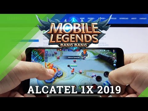 Mobile Legends on ALCATEL 1X 2019 – Check Performance