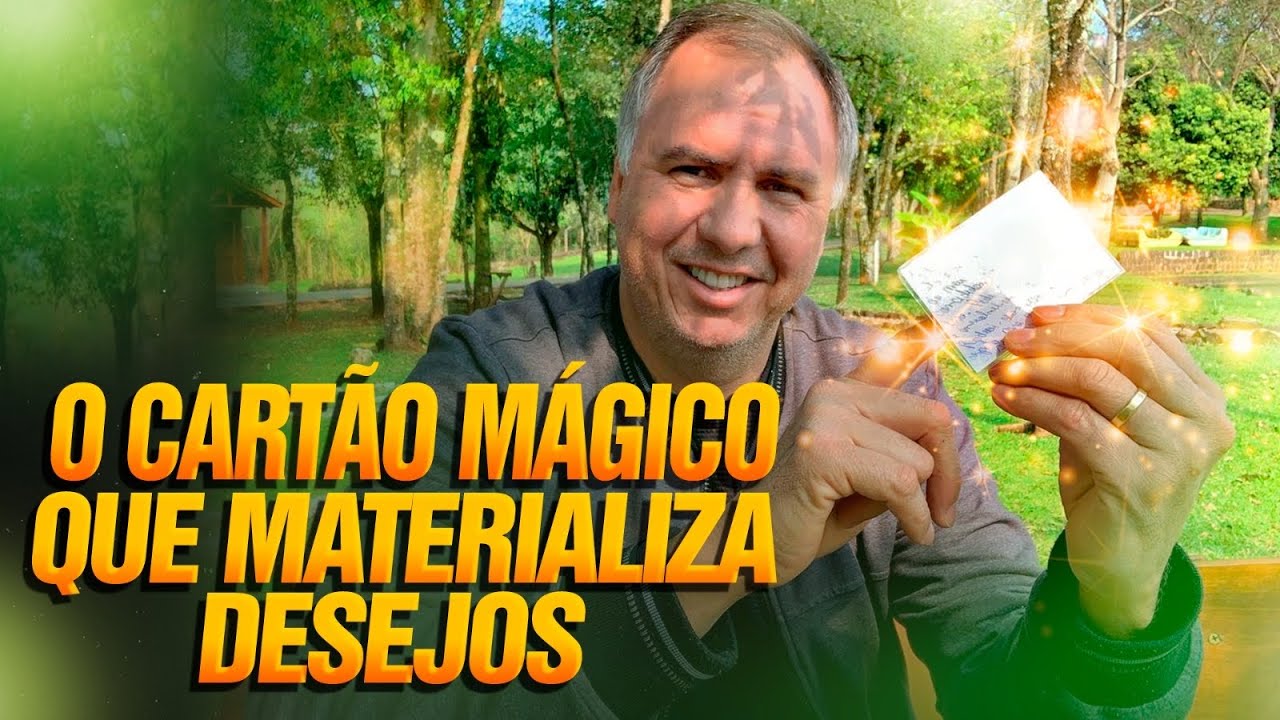 O CARTÃO MÁGICO! COMO FAZER SONHOS SE TORNAR REALIDADE