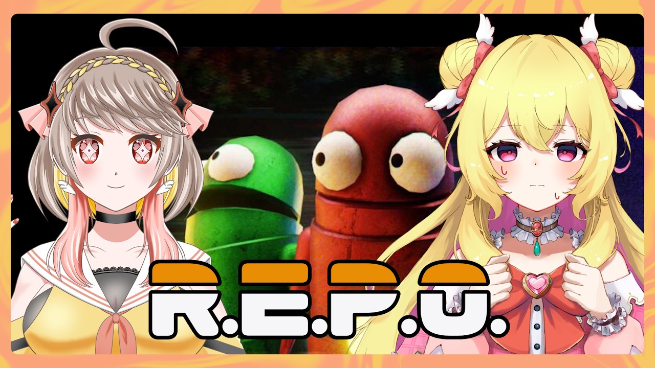 【R.E.P.O】朝活ホラゲ！？寝起きで判断能力鈍ければ怖くない！！？【つぇり/夢乃ふわり/VTuber】