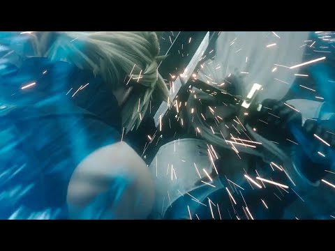 SmashUltimate Cloud uses Omnislash Version 5 w/ Advent Children Graphics
