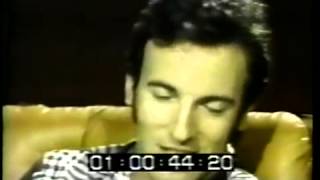 Bruce Springsteen talks about Roy Orbison 1981
