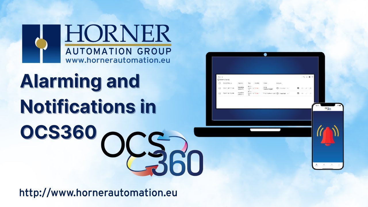 Alarming and Notifications in OCS360