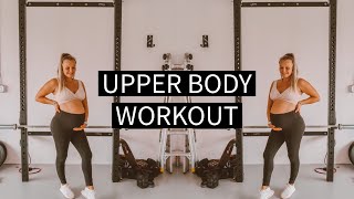 Upper Body Workout + Stretching | *3rd Trimester*