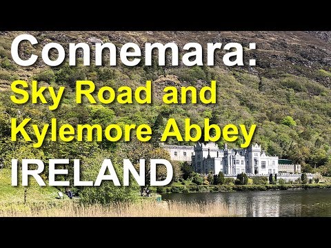 Connemara, Sky Road, Kylemore Abbey, Ireland