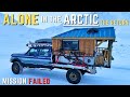 I Didn T Make It Truck Camping At The Top Of Alaska In A 75F Arctic Blizzard In My Old Ford Truck