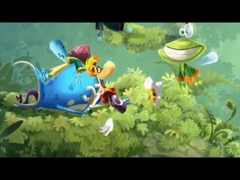 Rayman Legends - Walkthrough Part 1 - Once Upon a Time - All Teensies ( Wii U )