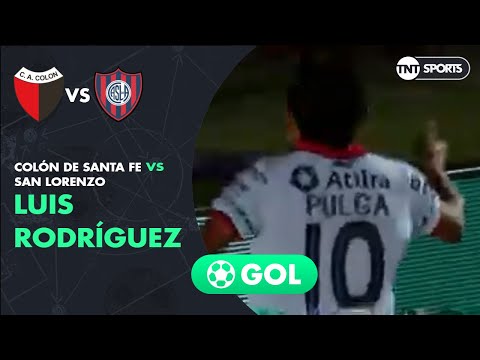 Luis Rodríguez (1-1) Colón SF vs San Lorenzo | Fecha 18 - Superliga Argentina 2018/2019