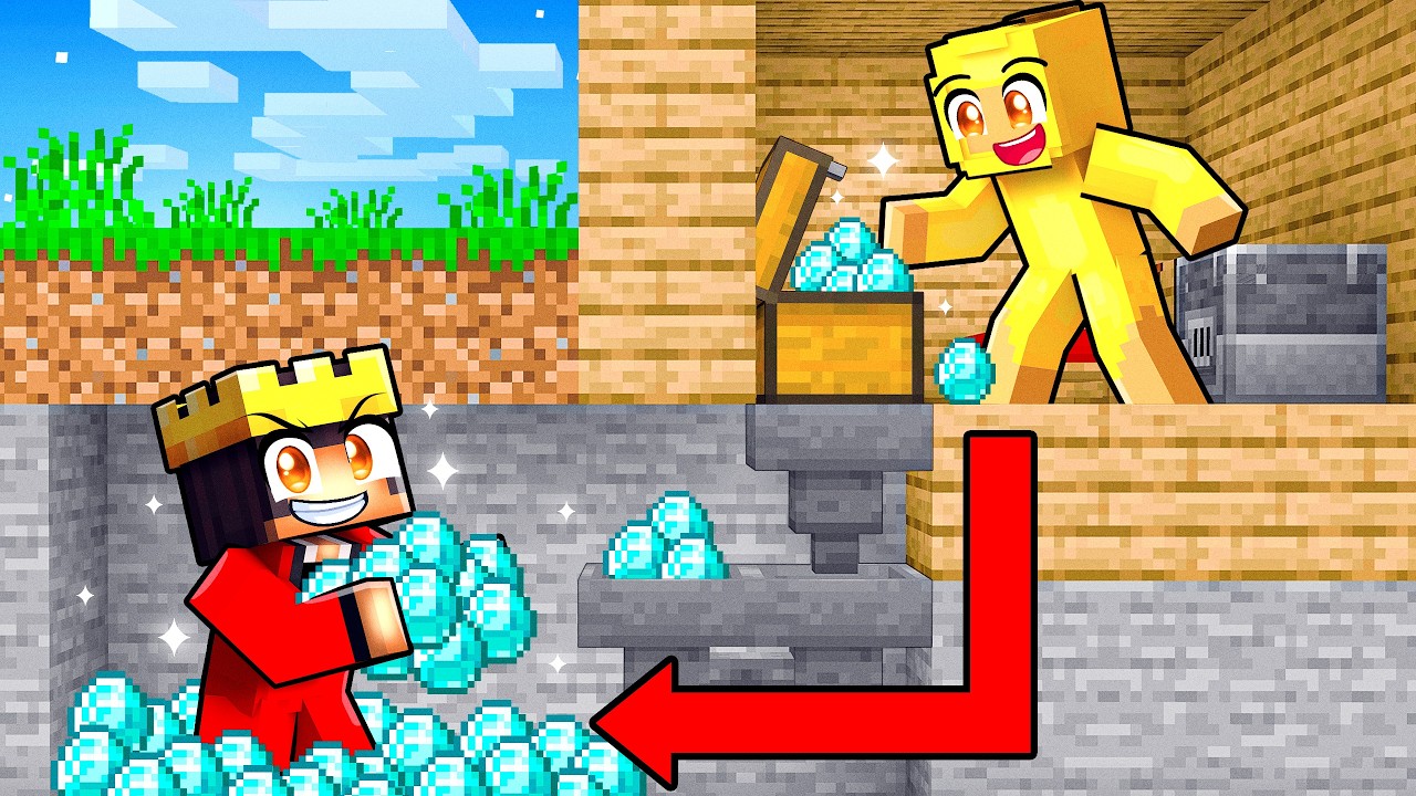 7 Ways to ROB Diamonds in Minecraft!