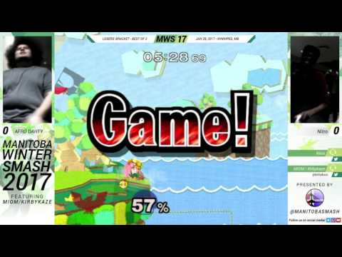MWS2017 - MIGHTY AFRO DIGHTY vs. Nitro - Melee Singles Bracket