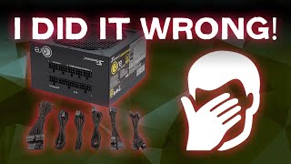 How to connect High Powered Graphics Card to PSU - connecting 8pin and 6pin to PSU