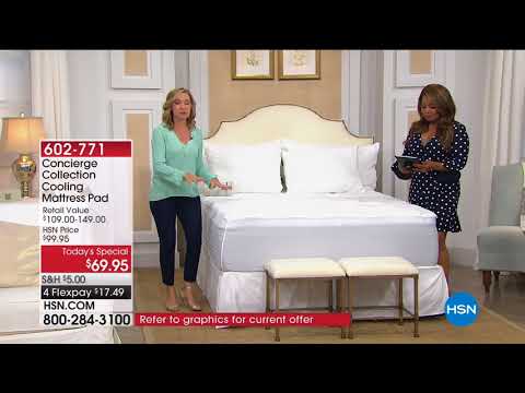 HSN | Concierge Collection Bedding 06.18.2018 - 06 AM