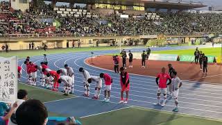 【終了後選手挨拶】サガン鳥栖対湘南ベルマーレ戦　2022年10月29日