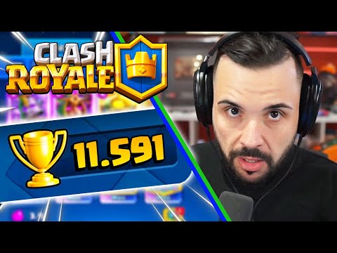 11,500 Trophies Collected! Now Fly Fast - CLASH ROYALE XXL