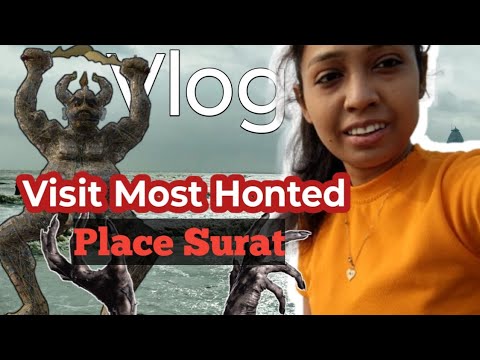 Exploring Surat 😍 And Visited The Most Haunted Beach 😨 - Dharmista vlog #dumas