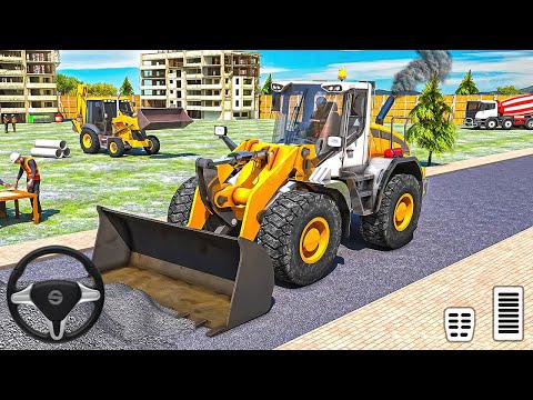 Excavator Loading Simulator 3D - Highway City Road Builder Construction 2023 - Android Gameplay