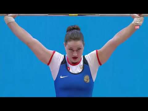 Maria Vostrikova (RUS) – 230kg 8th Place – 2019 World Weightlifting Championships – Women's 76 kg