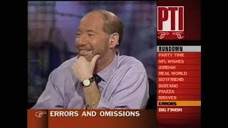 Pardon the Interruption 1st Episode | Oct. 22 2001