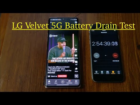 LG Velvet 5G Battery Drain