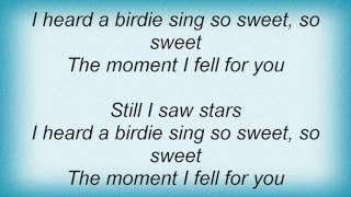 Etta Jones - I Saw Stars Lyrics