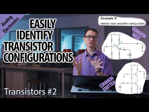 Transistor amplifier configurations (2-Transistors)