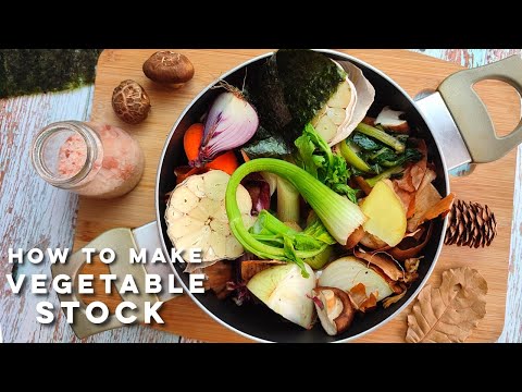 How to make Vegetable Broth | Easy Vegetable Stock Recipe