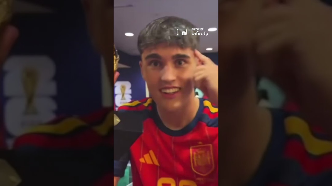 La fiesta en los vestuarios tras la victoria de España en el Mundial de fútbol