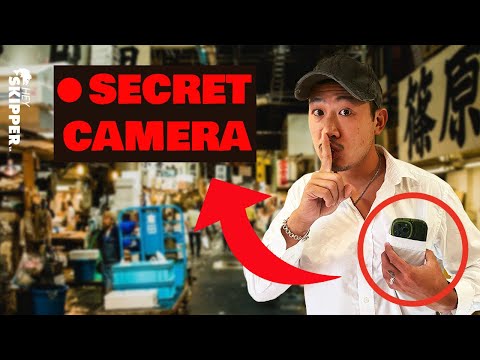 Sneaking into Japans BIGGEST Underground Fish Market! (Got away with it!)