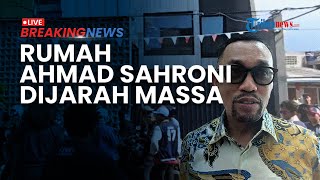 BREAKING NEWS: Rumah Sahroni di Tanjung Priok Digeruduk Massa, Dilempari Batu hingga Penjarahan