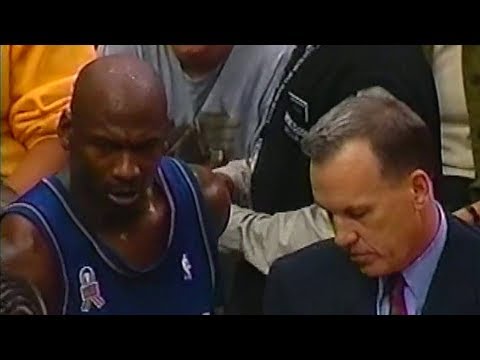 Michael Jordan - 29pts/13reb vs Garnett & Timberwolves (2002)