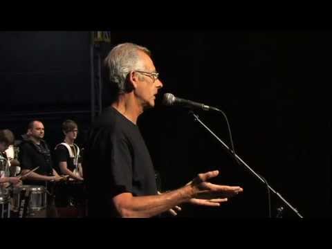 Marty Hurley speaking at the Summer Drummin' camp 2009