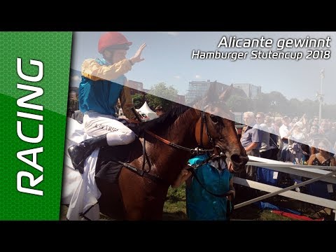 Alicante gewinnt Preis vom Gestüt Röttgen - Hamburger Stutencup 2018