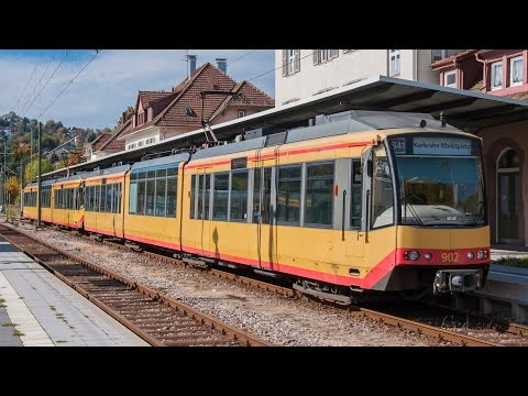 Führerstandsmitfahrt Karlsruhe - Freudenstadt (Tram-Train Murgtalbahn / Auschnitte)