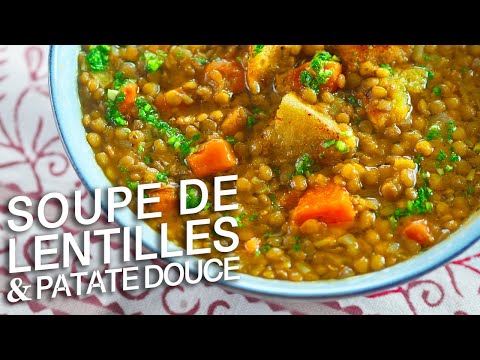 Recette De Soupe Lentilles & Patate Douce 𑁍 Pankaj Sharma